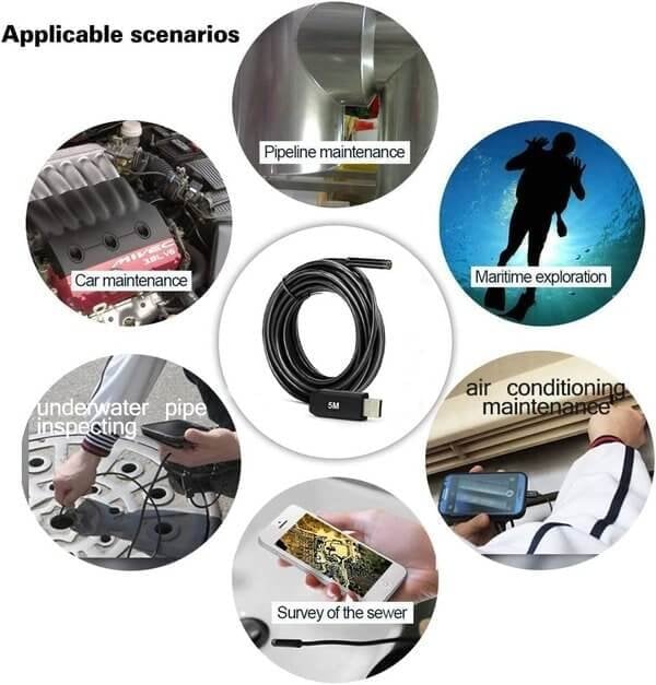 💡🔥 50 % DE RÉDUCTION – Caméra endoscopique douce Magic Wifi 😍✨
