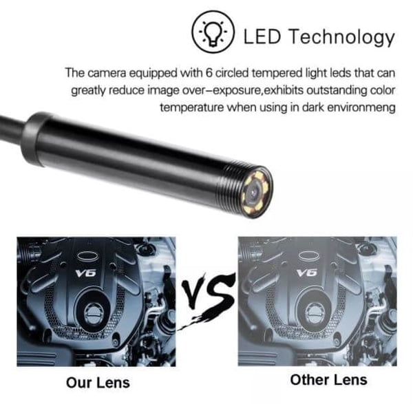 💡🔥 50 % DE RÉDUCTION – Caméra endoscopique douce Magic Wifi 😍✨