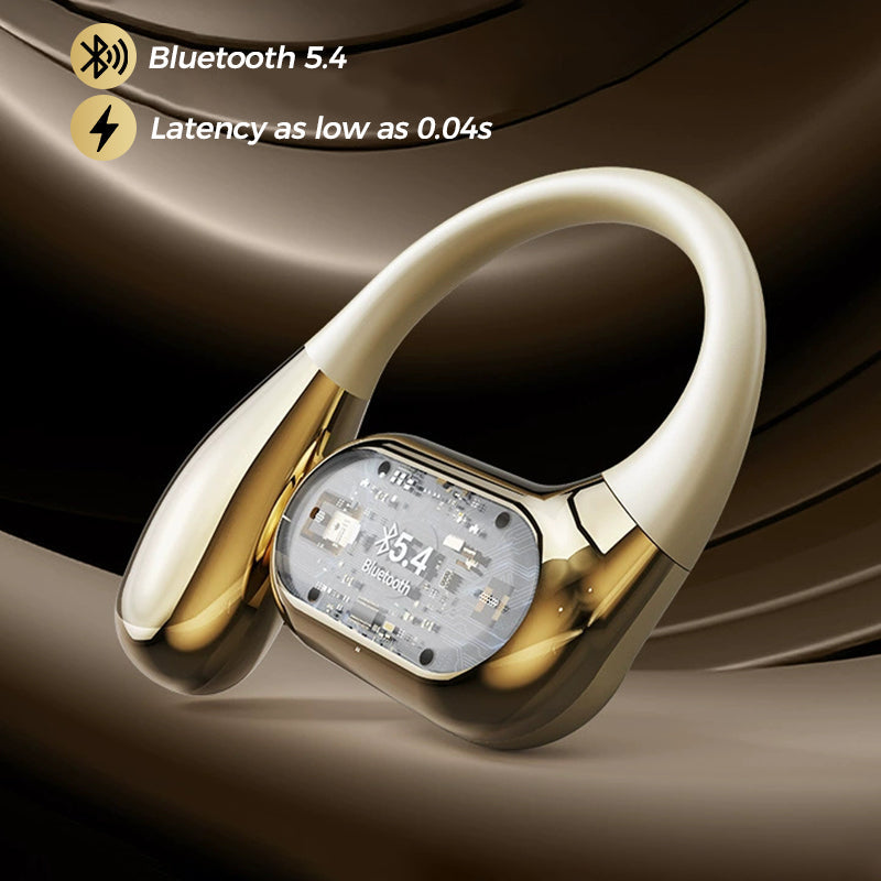 Audífonos Inalámbricos con Traducción por IA y Bluetooth 5.4 OWS(Compatibles con iOS y Android)
