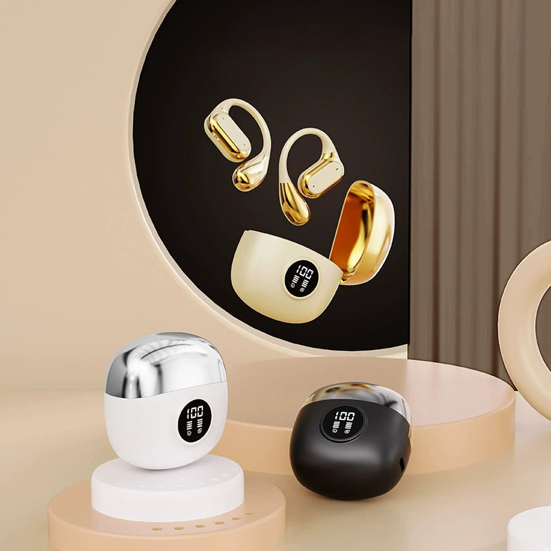 Audífonos Inalámbricos con Traducción por IA y Bluetooth 5.4 OWS(Compatibles con iOS y Android)