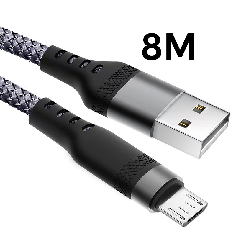 Cable de carga rápida prolongado y duradero