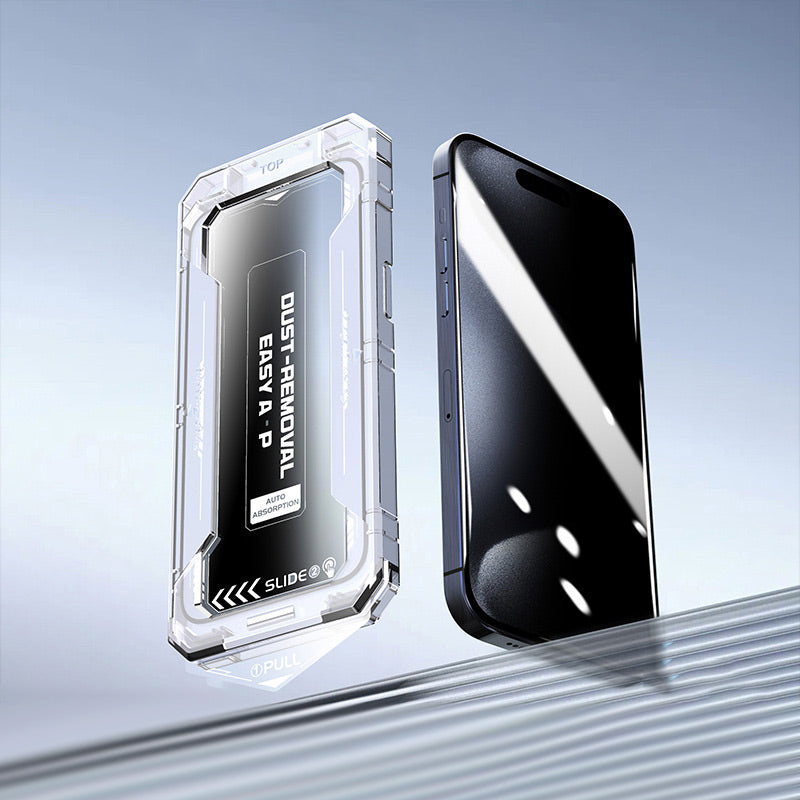 Protector de Pantalla Privado Autoalineable para iPhone Series 12-16