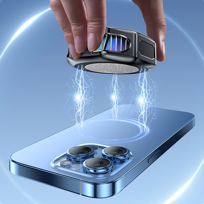 Enfriador magnético de clip para teléfono con chip semiconductor de refrigeración