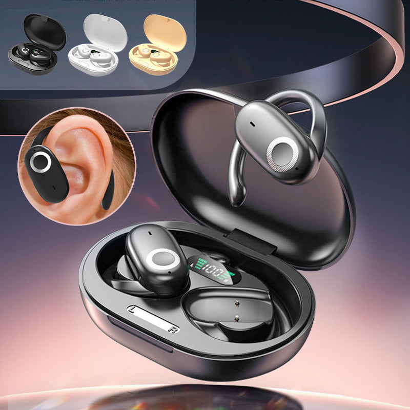 🔥🔥🔥Regalo de Navidad: 🔥🔥🔥 auriculares deportivos inalámbricos Bluetooth con ganchos giratorios para las orejas