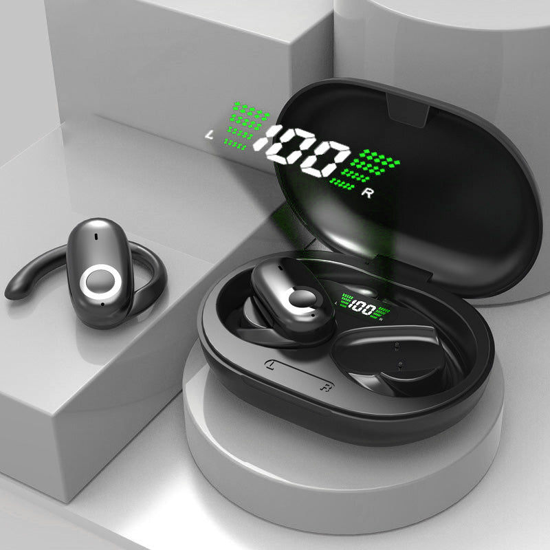 🔥🔥🔥Regalo de Navidad: 🔥🔥🔥 auriculares deportivos inalámbricos Bluetooth con ganchos giratorios para las orejas