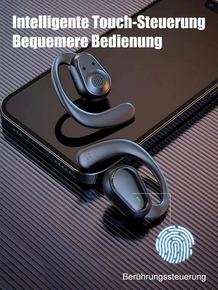 Auriculares Bluetooth con conducción ósea