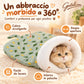 🐾 50% DE DESCONTO AGORA! 🔥 Cama aconchegante para gatos e cães — em pelúcia e lavável na máquina, perfeita para proporcionar conforto e calor ao seu animal de estimação ✨