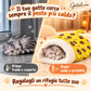 🐾 50% DE DESCONTO AGORA! 🔥 Cama aconchegante para gatos e cães — em pelúcia e lavável na máquina, perfeita para proporcionar conforto e calor ao seu animal de estimação ✨