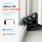 🔥Último dia — Compre 1 e ganhe 1 grátis!🚪✨ Menos batidas — Batente de segurança para portas de correr