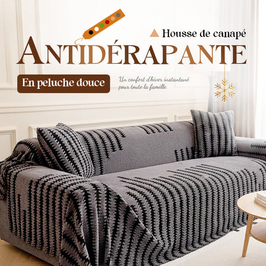 📢 📢 Desconto de 50 % no último dia🔥Capa de sofá macia e antiderrapante em pelúcia