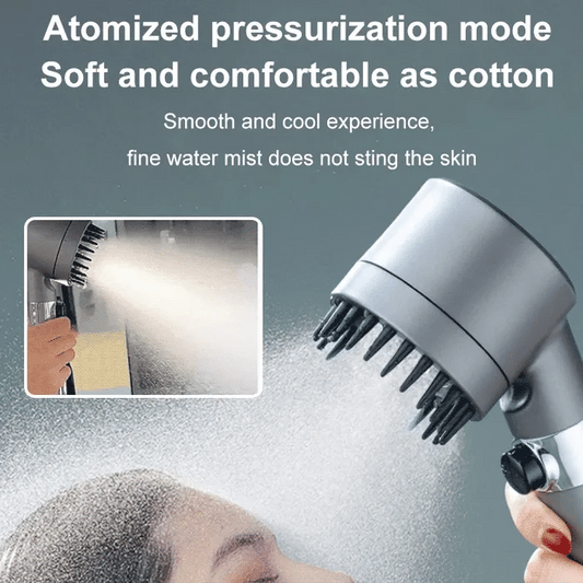 🚿⏳ OFERTA POR TEMPO LIMITADO: 50% DE DESCONTO! Conjunto multifuncional de chuveiro de alta pressão – 3 tipos de jato, economiza água e é fácil de instalar ✨