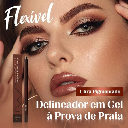 🔥Delineador em gel à prova d'água e à prova de praia