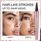 💞Mais de 50 mil unidades vendidas!💥✏️ Compre 1 e ganhe 1 grátis! ✨ Lápis de sobrancelhas 3D para microblading – Ponta de 4 fios, à prova de água e traços naturais semelhantes aos dos cabelos 🖌️