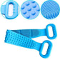 Escova de limpeza corporal em silicone HydratBath
