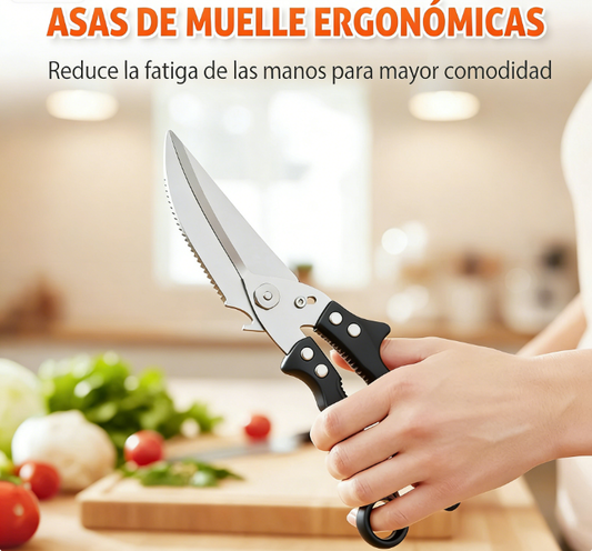 ⏰ Oferta Limitada 50% DE DESCONTO! 🔪 Tesouras de Cozinha Desmontáveis para Ossos de Aves – Corte Fácil, Seguro e Rápido 🐔✨🏠