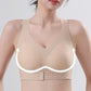 👙🏋️‍♀️💪Sutiã sem aro bege para mulher, copas moldadas macias e respiráveis não removíveis, roupa desportiva para ioga e fitness, ideal para o ginásio e para o treino diári