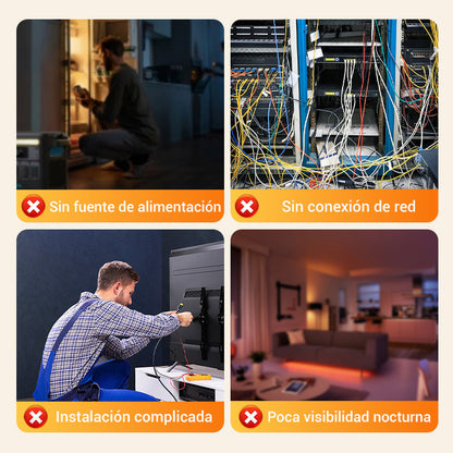 Mini Cámara de Seguridad HD Inteligente con Visión Nocturna