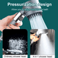 🚿⏳ OFERTA POR TEMPO LIMITADO: 50% DE DESCONTO! Conjunto multifuncional de chuveiro de alta pressão – 3 tipos de jato, economiza água e é fácil de instalar ✨