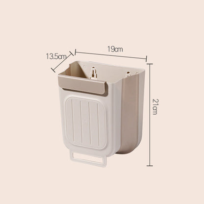 🗑️ 🧹 🍳Cubo de lixo dobrável e suspenso multiusos para a cozinha