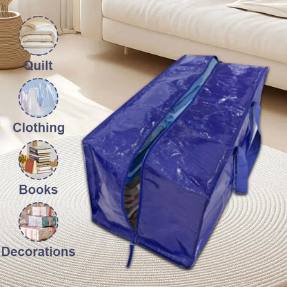 📦 50% DE DESCONTO! 🧳 Saco de arrumação e mudança XL – Resistente, de grande capacidade e com alças reforçadas para um transporte fácil ✈️