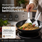 Colher de cozinha multifuncional em aço inoxidável – resistente e elegante para a cozinha!
