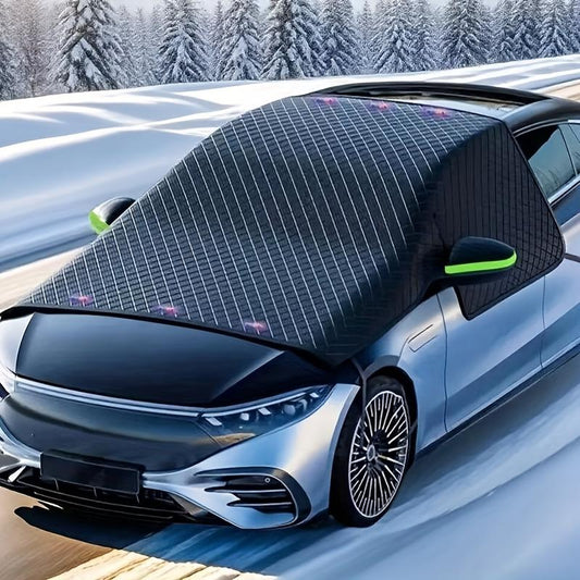 🚗 50% DE DESCONTO! ❄️ Capa magnética para o para-brisas – Oxford, 6 ímanes e antirroubo ✨
