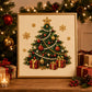 💞Mais de 50 mil unidades vendidas!🎄✨ 50% de desconto! Kit de pintura com pérolas e diamantes DIY para o Natal – 5 designs festivos, contas em relevo 3D e moldura de exposição incluídas. Uma obra-prima natalícia cintilante para a tua parede! 🖼️🎨