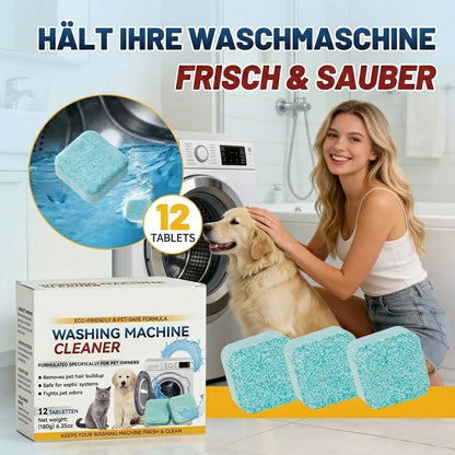 ✨ AGORA COM 50 % DE DESCONTO! !✨🧼Produto de limpeza para máquinas de lavar roupa, 12 pastilhas, limpa o tambor e remove pêlos de animais, elimina odores✨