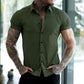 👔 50% DE DESCONTO ✨ Camisa para homem inamassável e sem necessidade de engomar – Tecido técnico respirável, conforto ideal – Estilo versátil para o escritório e o quotidiano – sempre impecável sem esforço ⚡