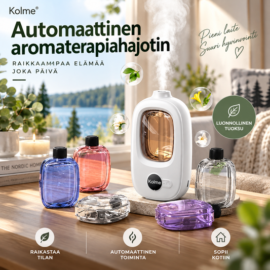 Difusor automático de aromaterapia – um aroma fresco na sua casa sem qualquer esforço!
