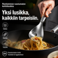 Colher de cozinha multifuncional em aço inoxidável – resistente e elegante para a cozinha!