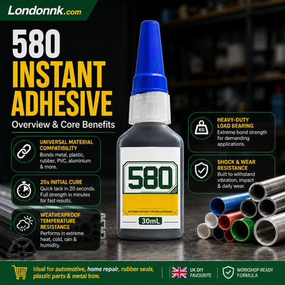 🛠️ Cola instantânea – cola metal, plástico e borracha. Endurece em 20 s, resistente às intempéries e aos impactos. 30 ml. -50 %! 🔧✨