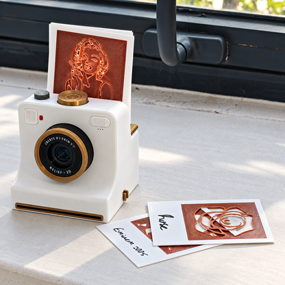 🥳PROMOÇÃO IMPERDÍVEL DE 2026✨ – 50% de desconto! 🔥 Máquina retro para arte em café – impressora mecânica de estêncil para latte