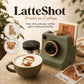 🥳PROMOÇÃO IMPERDÍVEL DE 2026✨ – 50% de desconto! 🔥 Máquina retro para arte em café – impressora mecânica de estêncil para latte