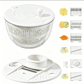 🔥 Promoção quente: 50% DE DESCONTO 🔥 Centrifugadora e cortador de salada multifunções 9 em 1 com grande capacidade