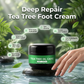 👣🔥🌿 Cuidados com os pés com óleo natural de árvore do chá ✨ Cuidados diários refrescantes, nutritivos e suaves para pés macios e suaves 💚