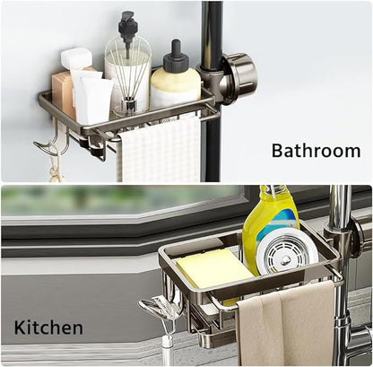 Sink Drain Rack Sponge Storage