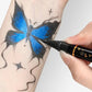 🎨Perfeito para arte corporal única🔥Marcadores para tatuagens temporárias na pele