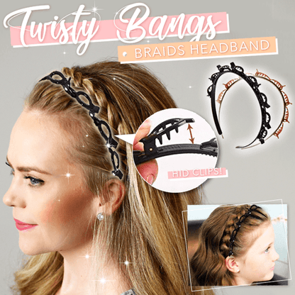 🔥 Promoção 🔥 Grampo de cabelo para franja dupla