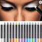 💥Promoção quente - 49% DE DESCONTO💥Lápis de sombra iluminador em 15 cores, à prova de água, com brilho, para maquilhagem dos olhos e delineador