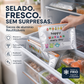 🧺 50% DE DESCONTO – Sacos de Alumínio Reutilizáveis para Armazenamento | 10 peças, vedação hermética & práticos