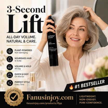 🎉Oferta por tempo limitado 💥Compre 3 e ganhe 2 grátis💇🏻‍♀️Recomendado por cabeleireiros! 🔥Modele em 3 segundos! Crie facilmente penteados volumosos e elegantes! 👩 Spray volumizador e fixador com aroma a pêssego