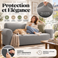🛋️🛡️ Capa para sofá em jacquard ultra-elástica – Tiras antiderrapantes, tecido espesso e elegante, proteja e renove o visual do seu sofá sem que este se mexa nem um pouco 🏠✨