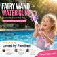 ✨️50% de desconto por tempo limitado! 🔮Imprescindível para o verão! És a fada da água! Pistola de água infantil em forma de varinha de fada com mecanismo de bombeamento