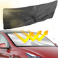 🏖️🚗☂️Guarda-sol para pára-brisas de carro - Pára-brisas dobrável com proteção UV para carro (proteção térmica)