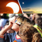 ✨🛒 -50%! 🏙 Óculos para eclipse solar ISO 12312-2 – Papel + Plástico – 99,99 % de bloqueio de UV/IR – para uma observação segura