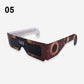 ✨🛒 -50%! 🏙 Óculos para eclipse solar ISO 12312-2 – Papel + Plástico – 99,99 % de bloqueio de UV/IR – para uma observação segura