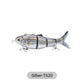 🔥50% de desconto🐟Isca de pesca robô multiarticular com LED⚡️Compre uma vez, use novamente e novamente❗️