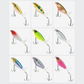 🐠🏝️ Bionisches Angelköder-Set com 3 ganchos e lâmina de hélice de 360° ✨