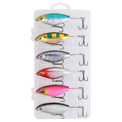 🐠🏝️ Bionisches Angelköder-Set com 3 ganchos e lâmina de hélice de 360° ✨